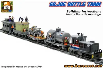 Gi Joe Lego Battle Train
